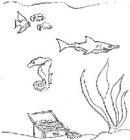 fish coloring page