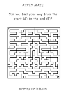 aztec-maze-worksheet-222