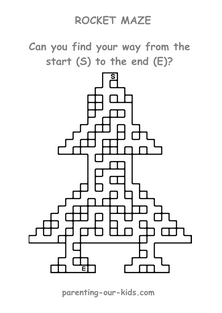 rocket-maze-worksheet-222